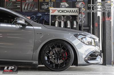 รถ - BENZ CLA 250 ล้อแม็ก - VAGE VF03 FlowForming BLACK สเปค - 18x8.5 ET35 5x112-5x114.3
ยาง - Alliance AL30 BY Yokohama เบอร์- 225/40-18