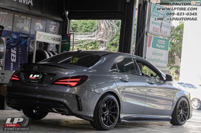 รถ - BENZ CLA 250 ล้อแม็ก - VAGE VF03 FlowForming BLACK สเปค - 18x8.5 ET35 5x112-5x114.3
ยาง - Alliance AL30 BY Yokohama เบอร์- 225/40-18