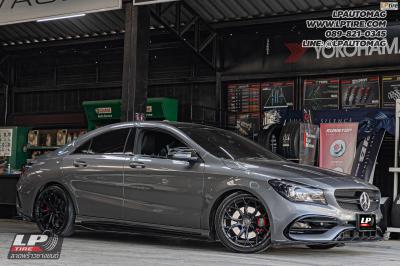 รถ - BENZ CLA 250 ล้อแม็ก - VAGE VF03 FlowForming BLACK สเปค - 18x8.5 ET35 5x112-5x114.3
ยาง - Alliance AL30 BY Yokohama เบอร์- 225/40-18