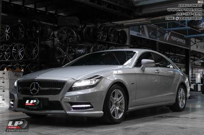 รถ - BENZ CLS250 ล้อแม็ก - TAW TAM3223 HSหน้าเงา สเปค - 17x8 ET35 5x112 ยาง - YOKOHAMA V552 เบอร์ - 245/45-17