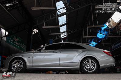 รถ - BENZ CLS250 ล้อแม็ก - TAW TAM3223 HSหน้าเงา สเปค - 17x8 ET35 5x112 ยาง - YOKOHAMA V552 เบอร์ - 245/45-17