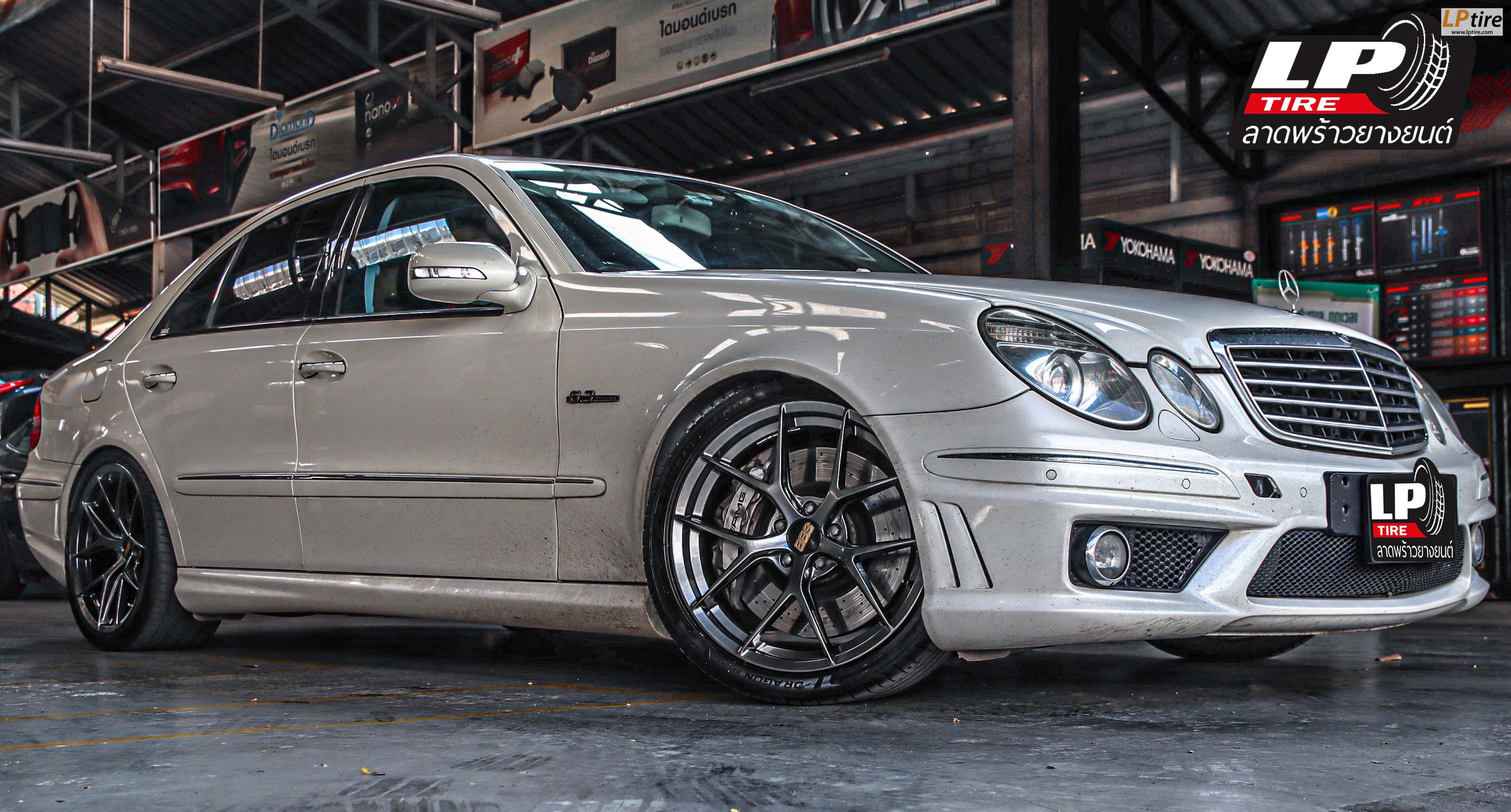 รถ - BENZ E63 ล้อแม็ก - K-speed FIR-605 Hyper Dark ขอบ - 19x8.0 ET35 5x112 ล้อแม็ก - K-speed FIR-605 Hyper Dark ขอบ - 19x9.5 ET38 5x112