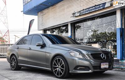 ⁣Mercedes-Benz E-Class W212 มาจัดล้อ แม็กลาย AMG EDITION 7 18x8.5นิ้ว 5x112 ET35 ดำหน้าเงา สวยดุครับ