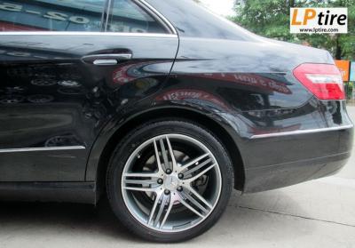 Benz E-Class W212 E250 + ล้อแม็ก AMG A5390 18นิ้ว สีเทาหน้าเงา + ยาง DUNLOP VE302 245/40-18