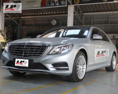 #BENZ#S350 จัดแม็ก #STYLE5 19x8.5/9.5 ET35 5x112 #บรอนซ์หน้าเงา พร้อมยางยนต์ DUNLOP SPORT MAXX050+ 275/40-19 +DUNLOP SPORT MAXX050+ 245/45-19 ปี20 