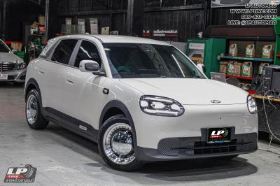 รถ - CHERY Q ล้อแม็ก - APEX APT0246 หมูกระทะ สเปค - 17x7.5 ET35 4x100-4x114.3 ใช้ยางเดิม