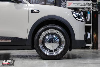 รถ - CHERY Q ล้อแม็ก - APEX APT0246 หมูกระทะ สเปค - 17x7.5 ET35 4x100-4x114.3 ใช้ยางเดิม