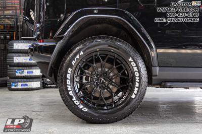 รถ - CHERY V23&nbsp;ล้อแม็ก - VAGE VF032 FlowForming V-BLACK สเปค- 18x8.5 ET35 5x108&nbsp;รัดยาง -YOKOHAMA GEOLANDAR AT4 G018 LT เบอร์ - 265/60R18