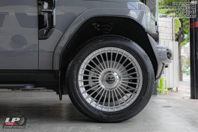 รถ - CHERY V23 ล้อแม็ก - LENSO JAGER CROWN LITETECH+ FlowForming สเปค - 20x9 ET35 5x108-5x120 รัดยาง - YOKOHAMA GEOLANDAR X-CV G057 เบอร์ - 265/50R20