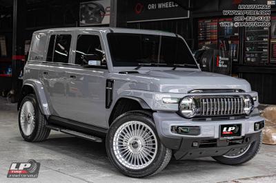 รถ - CHERY V23 ล้อแม็ก - LENSO JAGER CROWN LITETECH+ FlowForming สเปค - 20x9 ET35 5x108-5x120 รัดยาง - YOKOHAMA GEOLANDAR X-CV G057 เบอร์ - 265/50R20