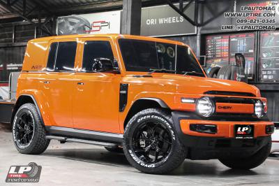 รถ - CHERY V23 ล้อแม็ก - VAGE VFR01 FlowForming BLACK สเปค - 18x8.5 ET35 5x108 ยาง - TOYO OPEN COUNTRY AT3 เบอร์ - 265/60-18