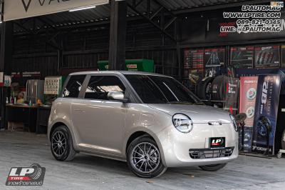 รถ - Changan lumin ล้อแม็ก - ENKEI SC48 ดำเงาหน้าเงา สเปค - 15x7 ET38 4x100 ยาง - ALLIANCE AL30 030Ex เบอร์ -185/60-15