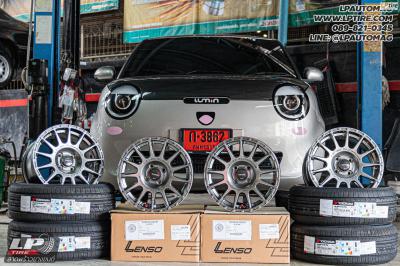 รถ - CHANGAN LUMIN ล้อแม็ก - LENSO VENOM7 VN7 FlowForming HB สเปค - 15x7 ET35 4x100
ยางรถยนต์ - YOKOHAMA V552 เบอร์ -195/55-15