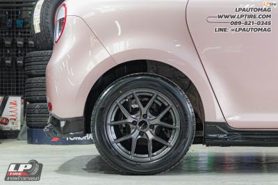 รถ - Changan lumin ล้อแม็ก - EmotionR FRE BY LENSO Dark Gun สเปค - 15x7 ET35 4x100 ยาง - ALLIANCE AL30 030Ex เบอร์ -195/55-15