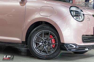 รถ - Changan lumin ล้อแม็ก - EmotionR FRE BY LENSO Dark Gun สเปค - 15x7 ET35 4x100 ยาง - ALLIANCE AL30 030Ex เบอร์ -195/55-15