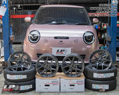 รถ - Changan lumin ล้อแม็ก - EmotionR FRE BY LENSO Dark Gun สเปค - 15x7 ET35 4x100 ยาง - ALLIANCE AL30 030Ex เบอร์ -195/55-15