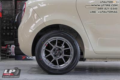 รถ - CHANGAN LUMIN&nbsp;ล้อแม็ก - LENSO VENOM V1N FlowForming สเปค - 15x7 ET35 4x100
รัดยาง - ALLIANCE AL30 030Ex เบอร์ - 195/55-15