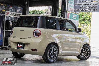 รถ - CHANGAN LUMIN&nbsp;ล้อแม็ก - LENSO VENOM V1N FlowForming สเปค - 15x7 ET35 4x100
รัดยาง - ALLIANCE AL30 030Ex เบอร์ - 195/55-15