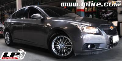 CHEVROLET CRUZE มาเปลี่ยนแม็ก ล้อแม็ก PP S221 17x7.5 ET42 5x114.3 BC พร้อมยาง YOKOHAMA AE50 225/50-17 ( ปี 17 ลด 15% )
สวยหรูเลยครับ