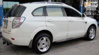 Chevrolet Captiva + ล้อแม็ก Euroline DZ 18นิ้ว สีHyper Silver หน้าเงา + ยาง DUNLOP LM 703 235/55-18