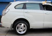 Chevrolet Captiva + ล้อแม็ก Euroline DZ 18นิ้ว สีHyper Silver หน้าเงา + ยาง DUNLOP LM 703 235/55-18