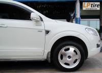 Chevrolet Captiva + ล้อแม็ก Euroline DZ 18นิ้ว สีHyper Silver หน้าเงา + ยาง DUNLOP LM 703 235/55-18