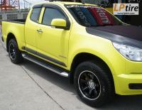 Chevrolet Colorado + ล้อแม็ก Lenso RT7 18นิ้ว สีดำขอบเงา + ยาง FALKEN TZ01 265/60-18