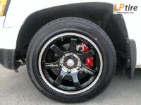 Chevrolet Colorado + ล้อแม็ก Lenso RT7 17นิ้ว สีดำขอบเงา + ยาง DUNLOP LM 703 225/55-17