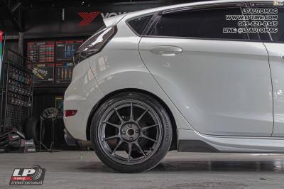 รถ - FORD FIESTA ล้อแม็ก - NK Performance NK105N (TC105n) Flowforming NK Dark สเปค - 17x8 ET35 4x100 ยาง - MICHELIN PILOT SPORT 4 เบอร์ - 205/45 R17