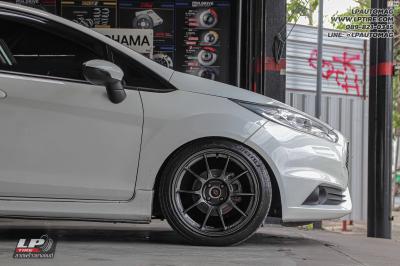 รถ - FORD FIESTA ล้อแม็ก - NK Performance NK105N (TC105n) Flowforming NK Dark สเปค - 17x8 ET35 4x100 ยาง - MICHELIN PILOT SPORT 4 เบอร์ - 205/45 R17