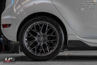 รถ - FORD FIESTA ล้อแม็ก - LENSO VENTUS Gray Anthrasite สเปค - 17x7 ET35 4x100 ยาง - Michelin PRIMACY4 เบอร์ - 205/45-17