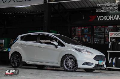 รถ - FORD FIESTA ล้อแม็ก - LENSO VENTUS Gray Anthrasite สเปค - 17x7 ET35 4x100 ยาง - Michelin PRIMACY4 เบอร์ - 205/45-17