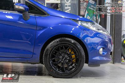รถ - FORD FIESTA&nbsp;ล้อแม็ก - LENSO YETI ดำด้าน สเปค - 15x6.5 ET35 4x100&nbsp;รัดยาง - LENSO D-1CS
เบอร์ - 195/55-15
