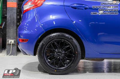 รถ - FORD FIESTA&nbsp;ล้อแม็ก - LENSO YETI ดำด้าน สเปค - 15x6.5 ET35 4x100&nbsp;รัดยาง - LENSO D-1CS
เบอร์ - 195/55-15