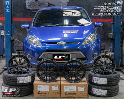 รถ - FORD FIESTA ล้อแม็ก - LENSO YETI ดำด้าน สเปค - 15x6.5 ET35 4x100 รัดยาง - LENSO D-1CS
เบอร์ - 195/55-15