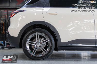 รถ - GEELY EX2&nbsp;ล้อแม็ก - SSW GS802 โครเมียมหน้าเงา สเปค - 17x7.5 ET38 4x100&nbsp;ยาง - YOKOHAMA V553 เบอร์ - 215/50-17