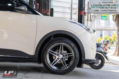 รถ - GEELY EX2&nbsp;ล้อแม็ก - SSW GS802 โครเมียมหน้าเงา สเปค - 17x7.5 ET38 4x100&nbsp;ยาง - YOKOHAMA V553 เบอร์ - 215/50-17