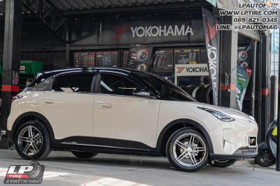 รถ - GEELY EX2&nbsp;ล้อแม็ก - SSW GS802 โครเมียมหน้าเงา สเปค - 17x7.5 ET38 4x100&nbsp;ยาง - YOKOHAMA V553 เบอร์ - 215/50-17