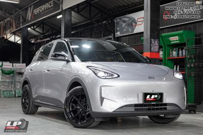รถ - GEELY EX2 ล้อแม็ก - ORI WHEELS CHAPTER-4 FlowForming BLACK FLAT สเปค - 17x7.5 ET35 4x100 รัดยาง - BRIDGESTONE TURANZA6 เบอร์ - 215/50-17