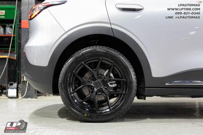 รถ - GEELY EX2 ล้อแม็ก - ORI WHEELS CHAPTER-4 FlowForming BLACK FLAT สเปค - 17x7.5 ET35 4x100 รัดยาง - BRIDGESTONE TURANZA6 เบอร์ - 215/50-17