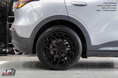 รถ - GEELY EX2 ล้อแม็ก - VAGE VF033 E FlowForming BLACK สเปค - 17x7.5 ET35 4x100 รัดยาง - YOKOHAMA V553 เบอร์ - 215/50-17