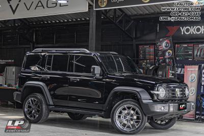 รถ - GWM TANK300 ล้อแม็ก -VAGE VF013.2 SUV Flowforming V-DARK สเปค - 20x9.5 ET22 6x139.7
ยาง - YOKOHAMA G057 เบอร์ -265/50-20