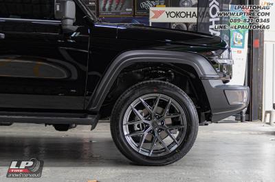 รถ - GWM TANK300 ล้อแม็ก -VAGE VF013.2 SUV Flowforming V-DARK สเปค - 20x9.5 ET22 6x139.7
ยาง - YOKOHAMA G057 เบอร์ -265/50-20