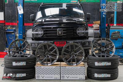 รถ - GWM TANK300 ล้อแม็ก -VAGE VF013.2 SUV Flowforming V-DARK สเปค - 20x9.5 ET22 6x139.7
ยาง - YOKOHAMA G057 เบอร์ -265/50-20