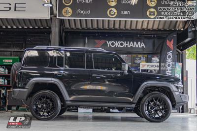 รถ - GWM TANK300 ล้อแม็ก - VAGE VF04 SUV FlowForming ดำเงา สเปค - 20x9 ET15 6x139.7
ยาง - YOKOHAMA G057 เบอร์ - 265/50-20
