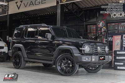 รถ - GWM TANK300 ล้อแม็ก - VAGE VF04 SUV FlowForming ดำเงา สเปค - 20x9 ET15 6x139.7
ยาง - YOKOHAMA G057 เบอร์ - 265/50-20
