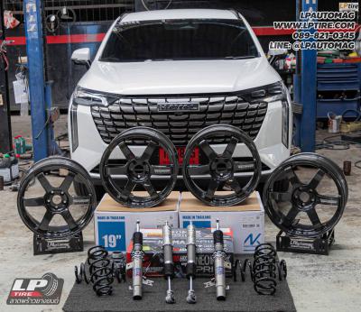 รถ - GWM HAVAL H6 PHEV ล้อแม็ก - NK Performance NK37 (TE37) Flowforming DGM สเปค -19x8.5 ET35 5x114.3-5x112 ใช้ยางเดิม โช๊คสตรัทปรับเกลียว SILVER NEO MAX PRIME