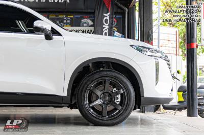 รถ - GWM HAVAL H6 PHEV&nbsp;ล้อแม็ก - NK Performance NK37 (TE37) Flowforming DGM สเปค -19x8.5 ET35 5x114.3-5x112&nbsp;ใช้ยางเดิม โช๊คสตรัทปรับเกลียว SILVER NEO MAX PRIME