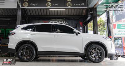 รถ - GWM HAVAL H6 PHEV&nbsp;ล้อแม็ก - NK Performance NK37 (TE37) Flowforming DGM สเปค -19x8.5 ET35 5x114.3-5x112&nbsp;ใช้ยางเดิม โช๊คสตรัทปรับเกลียว SILVER NEO MAX PRIME