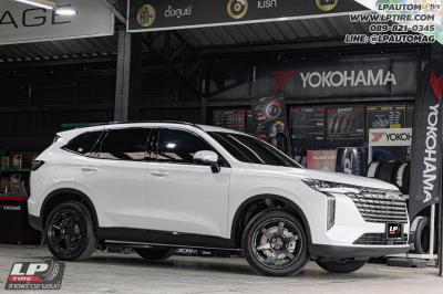 รถ - GWM HAVAL H6 PHEV&nbsp;ล้อแม็ก - NK Performance NK37 (TE37) Flowforming DGM สเปค -19x8.5 ET35 5x114.3-5x112&nbsp;ใช้ยางเดิม โช๊คสตรัทปรับเกลียว SILVER NEO MAX PRIME